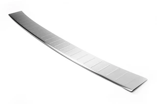 Накладка на задній бампер (Omsa, нерж) Матова для Volkswagen Crafter 2016- рр