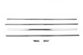 Молдинги стекол (нерж) Sedan, OmsaLine - Італійська нержавійка для Chevrolet Cruze 2009-2015 рр