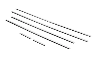 Нижня окантовка вікон (6 шт, нерж.) Carmos - Турецька сталь для Citroen C-5 2008-2017 рр