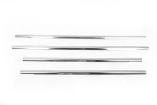 Зовнішня окантовка вікон (4 шт., нерж.) Carmos - Турецька сталь для Ford Focus II 2008-2011 рр