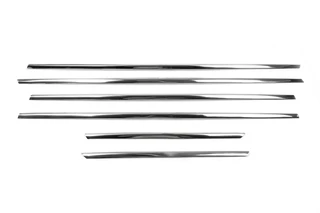 Нижня окантовка вікон (SW, нерж) для Peugeot 508 2010-2018 рр