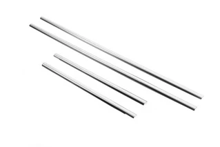 Окантовка вікон (нерж) Передні та задні двері для Mercedes Citan 2013-2021 рр