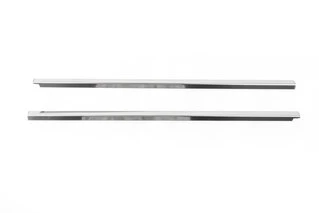 Молдинги стекол (2 шт., нерж) Carmos - Турецька сталь для Volkswagen T4 Caravelle/Multivan