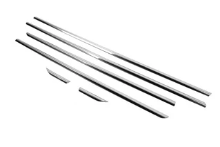 Зовнішня окантовка вікон (нерж) для Seat Toledo 2012-2019 рр