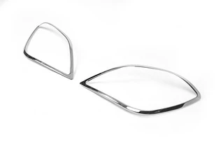 Накладки на фари (2 шт, нерж.) для Mercedes Sprinter W906 2006-2018 рр