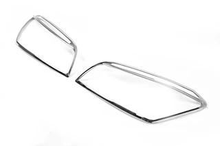 Накладка на фари 2009-2010 (2 шт., пласт) для Toyota Rav 4 рр