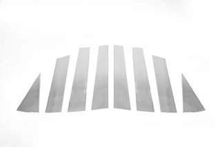 Хром на стійки (нерж) для Nissan X-trail T32 / Rogue 2014-2021 рр