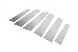 Накладки на стійки (нерж) для Peugeot 3008 2008-2016 рр