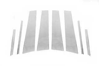 Накладки на дверні стійки (нерж) для Opel Insignia 2017-2022 рр