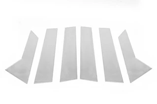 Молдинг дверних стійок (нерж) для Ford Mondeo 2008-2014 рр