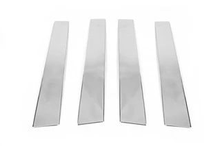 Молдинг дверних стійок (нерж.) для Ford Focus II 2005-2008 рр