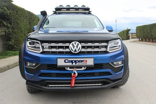 Дефлектор капоту (EuroCap) для Volkswagen Amarok 2010-2022 рр