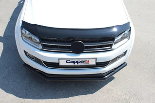 Дефлектор капоту (EuroCap) для Volkswagen Amarok 2010-2022 рр