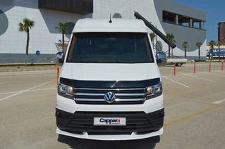 Дефлектор капоту (EuroCap) для Volkswagen Crafter 2016- рр
