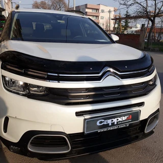 Дефлектор капота (Eurocap) для Citroen C5 Aircross 2017- рр