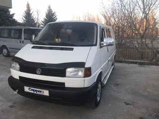 Дефлектор капоту (прямі фари) (EuroCap V1) для Volkswagen T4 Transporter