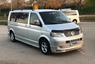 Дефлектор капоту (EuroCap) для Volkswagen T5 Transporter 2003-2010 рр