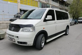 Дефлектор капоту (EuroCap) для Volkswagen T5 Transporter 2003-2010 рр