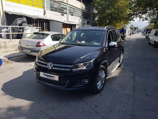 Дефлектор капоту (EuroCap) для Volkswagen Tiguan 2007-2016 рр