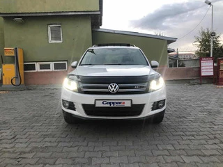 Дефлектор капоту (EuroCap) для Volkswagen Tiguan 2007-2016 рр