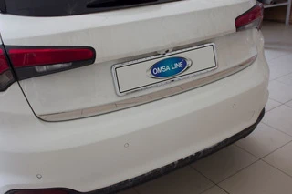 Кромка багажника (нерж) Carmos - Турецька сталь для Fiat Tipo Cross