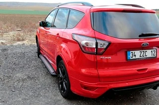 Бокові пороги Vision New Grey (2 шт., алюміній) M &ndash; Середня база для Opel Vivaro 2019- рр