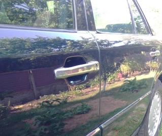 Накладки на ручки (4 шт, нерж) для Mercedes E-сlass W124 1984-1997 рр