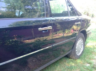 Накладки на ручки (4 шт, нерж) для Mercedes E-сlass W124 1984-1997 рр