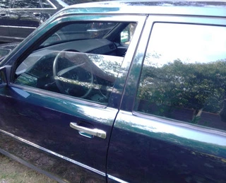 Накладки на ручки (4 шт, нерж) для Mercedes E-сlass W124 1984-1997 рр