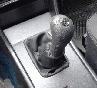 Ручка КПП V1 (шкіра) для Mercedes E-сlass W124 1984-1997 рр