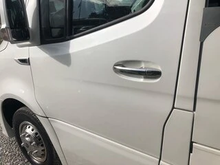 Накладки на ручки (нерж) 5 шт, OmsaLine - Італійська нержавійка для Mercedes Sprinter W907/W910 2018- рр
