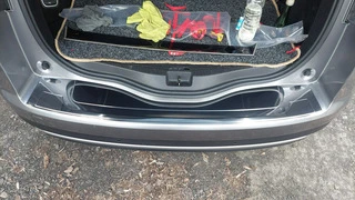 Накладка на задній бампер Carmos (Grand, нерж.) для Renault Scenic/Grand 2016-2025 рр