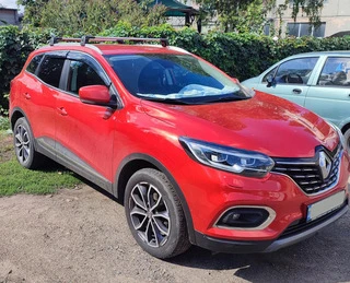 Вітровики з хромом (4 шт., Sunplex Chrome) для Renault Kadjar