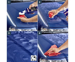 Sonax NanoPro Поліроль з воском кольоровий синій 250 мл