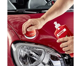 Sonax NanoPro Поліроль з воском кольоровий червоний 250 мл