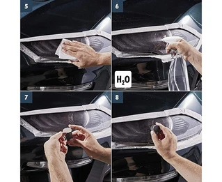 Sonax Набір для полірування пластикових фар