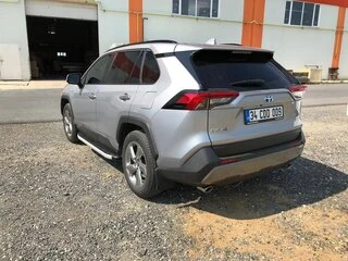 Бокові пороги Fullmond (2 шт., алюміній) для Toyota Rav 4 2019- рр