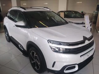Бокові пороги Duru (2 шт., алюміній) для Citroen C5 Aircross 2017- рр