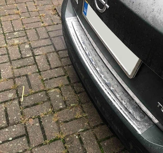 Накладка на задній бампер Carmos (SportTourer, нерж.) для Opel Insignia 2017-2022 рр