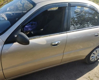 Окантовка вікон (4 шт, нерж) для Chevrolet Lanos