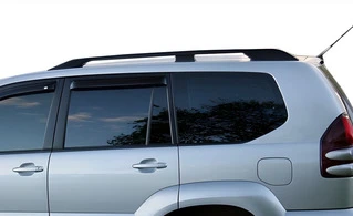 Рейлінги оригінальний дизайн (2 шт) для Toyota Land Cruiser Prado 120