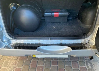 Накладка на задній бампер Carmos (нерж.) для Suzuki Grand Vitara 2005-2017 рр