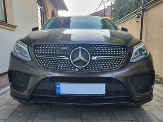 Тюнінг решітка радіатора (Diamond Black) Без камери для Mercedes GLE coupe C292 2015-2019 рр