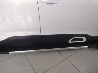 Бокові пороги Duru (2 шт., алюміній) для Citroen C5 Aircross 2017- рр