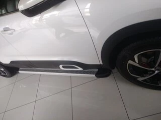 Бокові пороги Maya V2 (2 шт., алюміній) для Citroen C5 Aircross 2017- рр