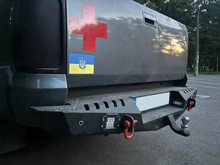 Задній бампер Dakar V1 для Volkswagen Amarok 2010-2022 рр