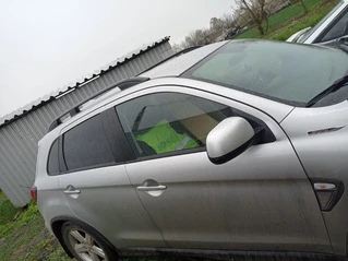 Рейлінги Skyport Black (2 шт) для Mitsubishi ASX 2010-2023 рр