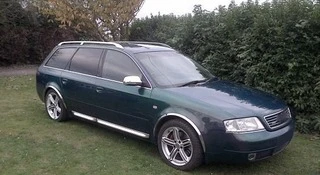 Накладки на арки (4 шт, нерж) для Ауди A6 C5 2001-2004 рр