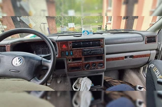 Накладки на торпеду (1999-2003) Карбон для Volkswagen T4 Transporter