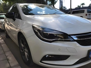 Накладки на дзеркала BMW-Style (2 шт) для Opel Astra K 2016-2021 рр